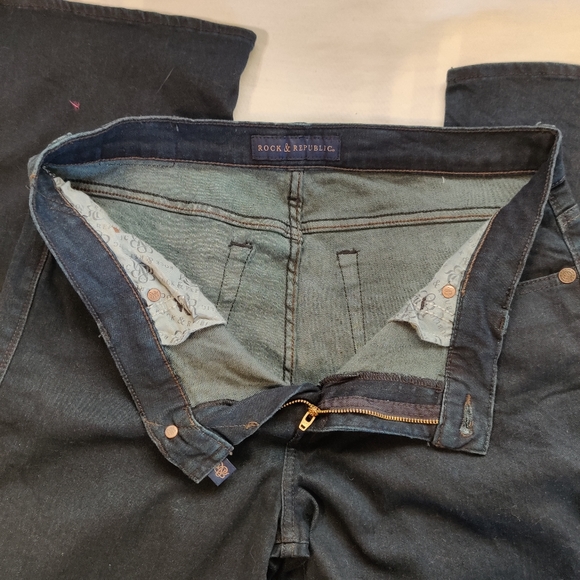 Jeans Rock & Republic  Bootcut Kassandra Denim Sz 14 - Picture 5 of 10